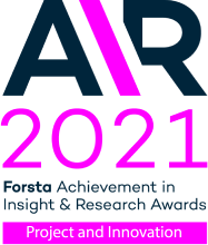 Forsta Achievement in Insight & Research Awards 2021 - Project and Innovation